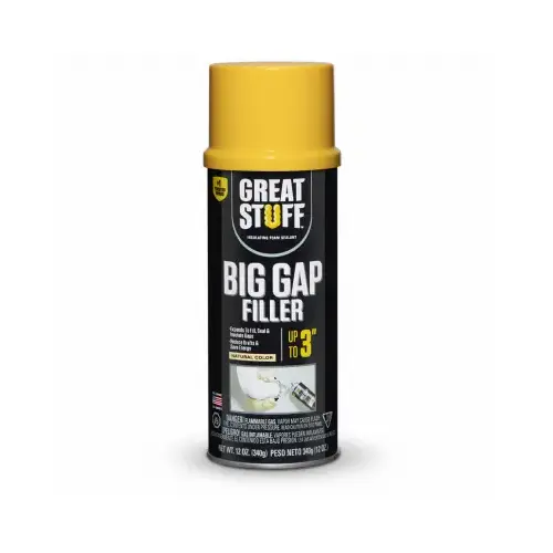 Foam Sealant Big Gaps Ivory Polyurethane Insulating 12 oz Ivory - pack of 12