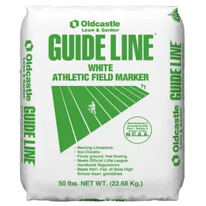 Oldcastle 54051100 Athletic Field Line Marker White 50 lb White