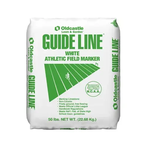 Athletic Field Line Marker White 50 lb White
