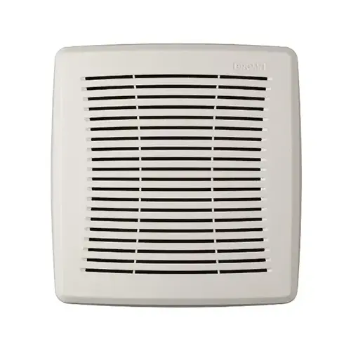 Economy Bathroom Exhaust Fan Grille, White, 9-1/4 x 9-3/4 In. Economy Bathroom Exhaust Fan Grille, White, 9-1/4 x 9-3/4 In.