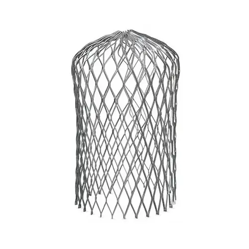 Mesh Gutter Strainer, Expandable, Aluminum, 3 In. White Mesh Gutter Strainer, Expandable, Aluminum, 3 In. White