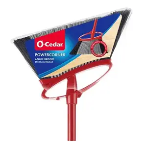 O-CEDAR COMMERCIAL 151332 Broom Power Corner 11" W Fine Polypropylene Multicolored