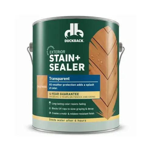 Wood Stain, Transparent, Chaletwood, Liquid, 1 gal - pack of 4