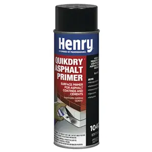 HENRY HE104Q027 Spray Primer, Black, 17 oz Can, Liquid