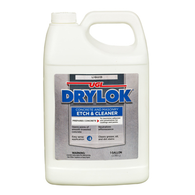 Drylok 22413 Concrete Etch Clear 1 gal Clear
