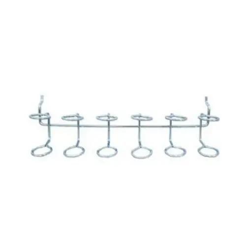 Peg Hook Holder, Steel, Silver, Zinc Peg Hook Holder, Steel, Silver, Zinc