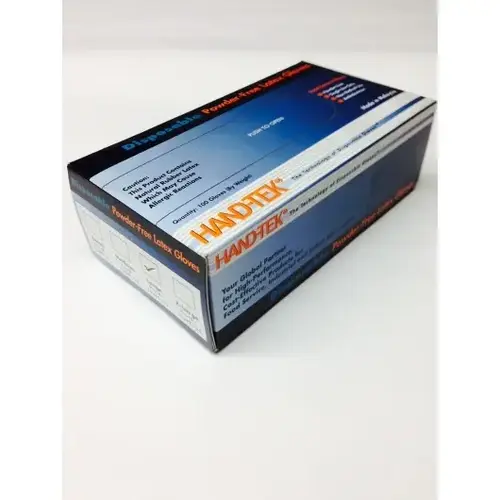 GLOVE DISPOSABLE POWDER FREE LATEX LARGE