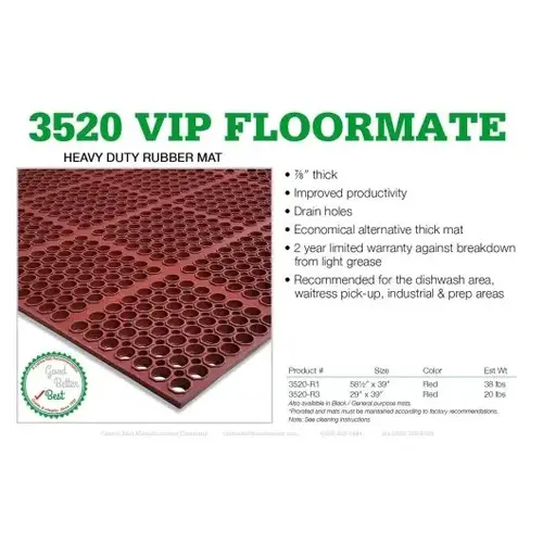 VIP FLOOR MAT RED 58 INCHES EXTRA 39 VIP FLOOR MAT RED 58 INCHES EXTRA 39