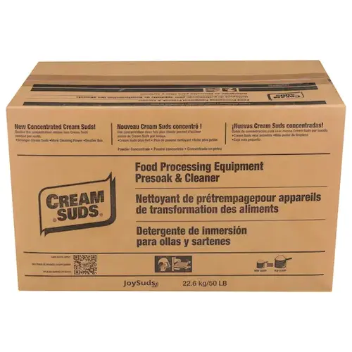Cream Suds Pot & Pan Presoak & Detergent 50 LB Powder Phosphates - pack of 50