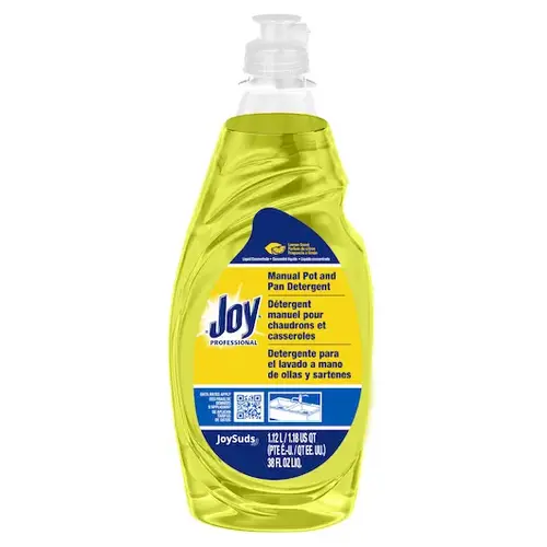 Joy Professional Dishwashing Liquid Lemon, 38 Fluid Ounces Yellow
