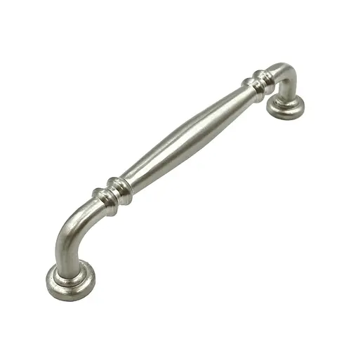 5" Center to Center Double Knuckle Cabinet Pull Satin Nickel Finish 5" Center to Center Double Knuckle Cabinet Pull Satin Nickel Finish