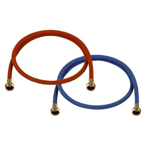 Ultra Dynamic Products WA6RB7006 Color-Coded Washing Machine Hose, 3/8 In. x 6 Ft.