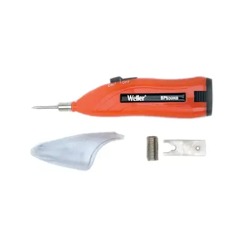 BP650MP Soldering Iron, 4.5 V, 4.5 W, Conical Tip Red