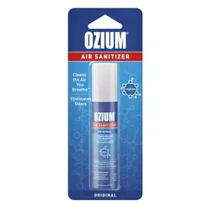 Ozium OZ-1 Air Freshener, 0.8 oz Aerosol Can, Original Clear