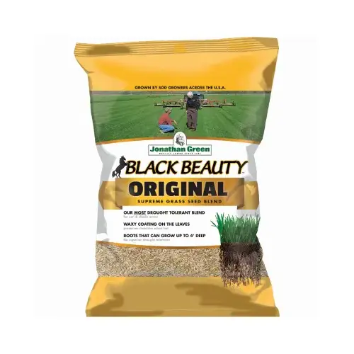 Black Beauty 25 Lb. 3750 Sq. Ft. Coverage 100% Tall Fescue Grass Seed Black Beauty 25 Lb. 3750 Sq. Ft. Coverage 100% Tall Fescue Grass Seed