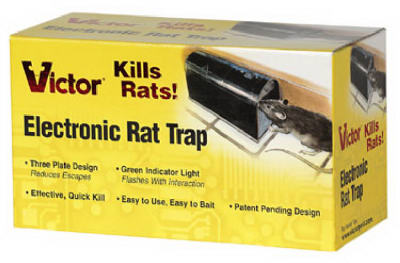 VICTOR M241 Rat Trap, 8-1/2 in L, 4 in W, 4.7 in H