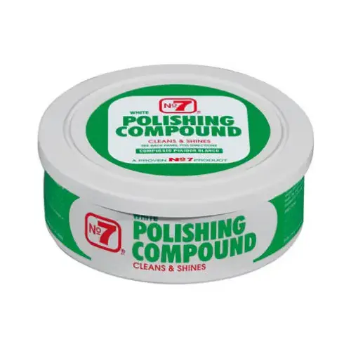 , 10 Oz. Paste White Polishing Compound