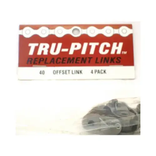OffSet Connecting Link, #40 pack of 4 OffSet Connecting Link, #40 pack of 4