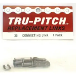 Tru-Pitch TCL35-4PK Connecting Link, #35   pack of 4