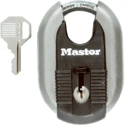 Master Lock Shrouded Padlock 3-3/8 H X 1-3/16 W X 2-5/16 L Steel Ball Bearing Locking Gray M187XKADCCSEN Master Lock Shrouded Padlock 3-3/8 H X 1-3/16 W X 2-5/16 L Steel Ball Bearing Locking Gray M187XKADCCSEN