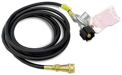 Mr. Heater Hose Assembly And Regulator 12 ft. L Brass/Plastic Quick Connect Black F271803