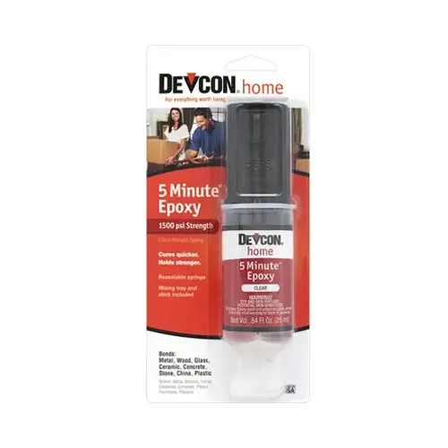 Epoxy Anchoring Adhesive, Amber, Liquid, 0.84 oz Syringe - pack of 6 Epoxy Anchoring Adhesive, Amber, Liquid, 0.84 oz Syringe - pack of 6