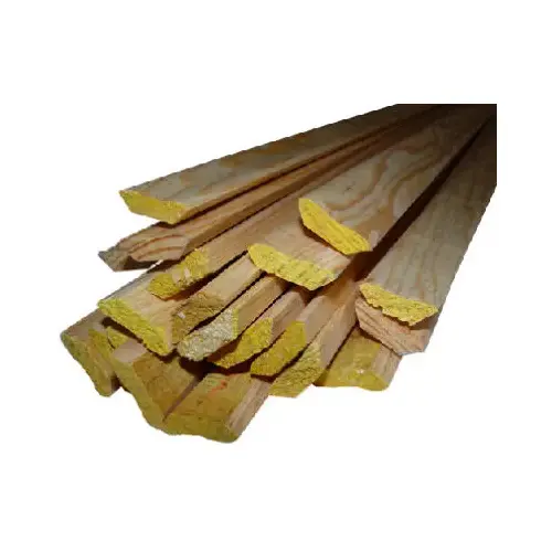 Cove Moulding, 96 in L, 1 in W, Wood - pack of 10 Cove Moulding, 96 in L, 1 in W, Wood - pack of 10