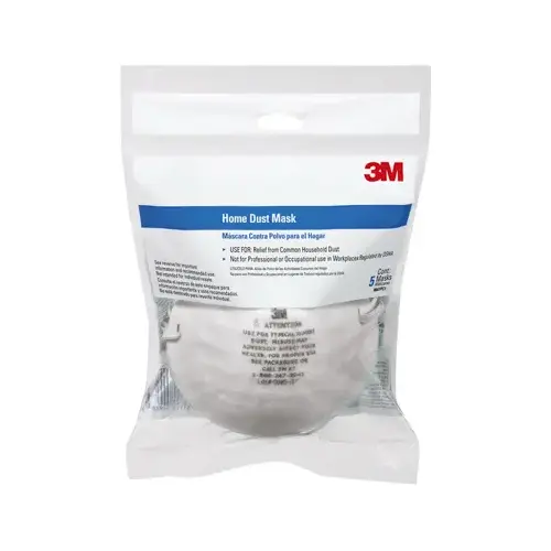 Dust Mask Dust Protection White White