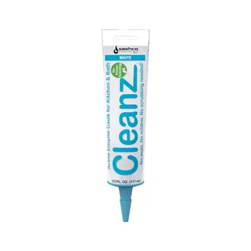 11063 Kitchen and Bath Caulk, White, 4 to 5 days Curing, 40 to 100 deg F, 6 oz