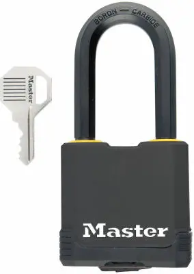 Master Lock Padlock Magnum 2 H X 1-3/16 W X 2 L Laminated Steel Ball Bearing Locking 1 p Black M515XKADLHCCSEN Master Lock Padlock Magnum 2 H X 1-3/16 W X 2 L Laminated Steel Ball Bearing Locking 1 p Black M515XKADLHCCSEN