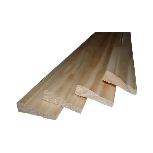 Molding 21/32" H X 7 ft. L Unfinished Natural Pine Unfinished - pack of 4 Molding 21/32" H X 7 ft. L Unfinished Natural Pine Unfinished - pack of 4