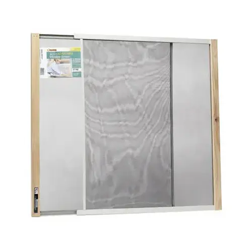 Adjustable Window Screen 21 37" W Steel Clear - pack of 12
