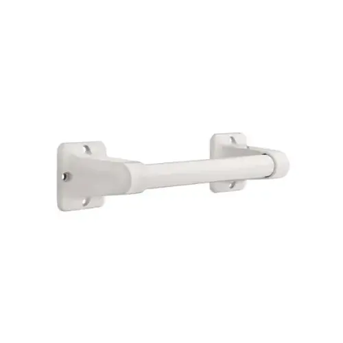Grab Bar 10.63" L Stainless Steel White Grab Bar 10.63" L Stainless Steel White