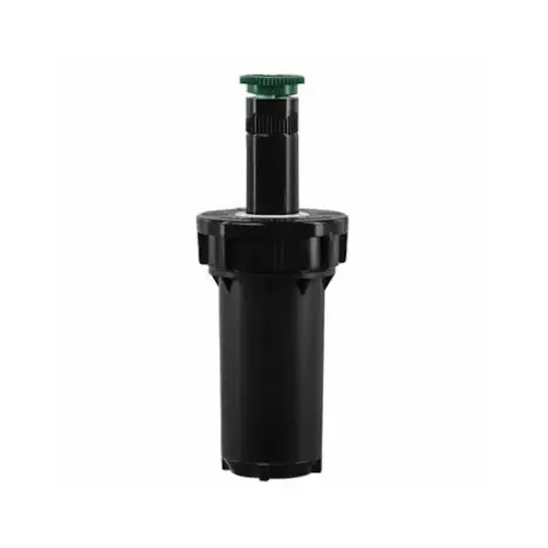 54507 Sprinkler Head with Nozzle, 1/2 in Connection, Female Thread, 2 in H Pop-Up, 4 to 8 ft, Adjustable Nozzle Black 54507 Sprinkler Head with Nozzle, 1/2 in Connection, Female Thread, 2 in H Pop-Up, 4 to 8 ft, Adjustable Nozzle Black