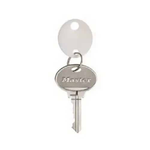Key Tag Plastic White Round White