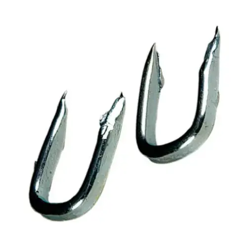 Double Point Tacks No. 9 S X 7/16" L Galvanized Steel Galvanized - pack of 6 Double Point Tacks No. 9 S X 7/16" L Galvanized Steel Galvanized - pack of 6