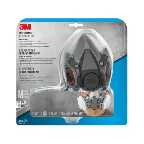 RESPIRATOR PAINT PROJECT MED Black/Blue/Gray RESPIRATOR PAINT PROJECT MED Black/Blue/Gray