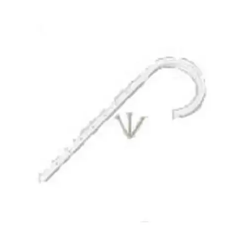DWV J-Hook Pipe Hanger Holder, 2 x 7-In - pack of 4 DWV J-Hook Pipe Hanger Holder, 2 x 7-In - pack of 4