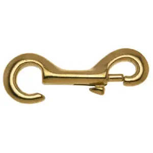 Campbell's T7625204-XCP10 Open Eye Bolt Snap Polished Bronze 3-13/32" L Polished - pack of 10