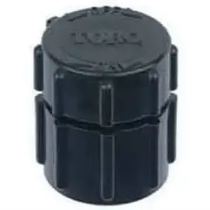 Toro 53692 Flood Bubbler, Micro, ABS Black