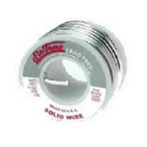 Solid Wire Solder 8 oz Lead-Free 0.125" D Silver-Bearing Alloy Solid Wire Solder 8 oz Lead-Free 0.125" D Silver-Bearing Alloy