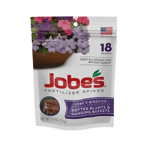 Fertilizer Spike Pouch, Spike, Brown, Slight Ammonia Pouch - pack of 18 Fertilizer Spike Pouch, Spike, Brown, Slight Ammonia Pouch - pack of 18