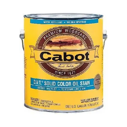 O.V.T. Solid-Color Oil Stain, Neutral Tint Base, 1-Gallon O.V.T. Solid-Color Oil Stain, Neutral Tint Base, 1-Gallon