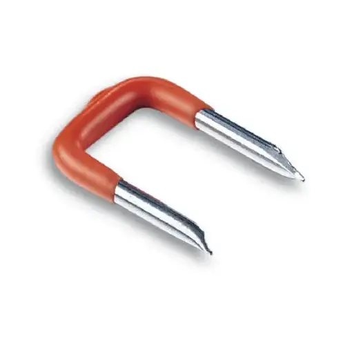 Staple 1/2" W Steel Insulated Yellow Staple 1/2" W Steel Insulated Yellow