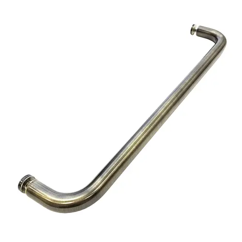 16 Inches Center To Center Standard Tubular Shower Towel Bar Single Mount Without Washers Antique Brass 16 Inches Center To Center Standard Tubular Shower Towel Bar Single Mount Without Washers Antique Brass