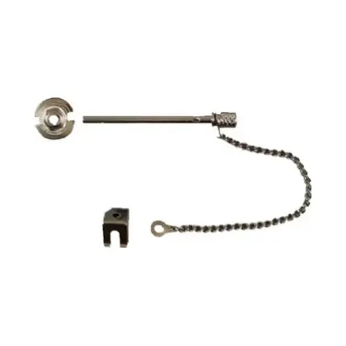 V813 Patio Door Security Pin Nickel Finish V813 Patio Door Security Pin Nickel Finish