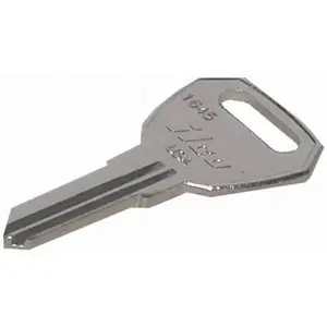 Ilco Unican Corporation 1645 Fulton Hitch Key Blanks Silver