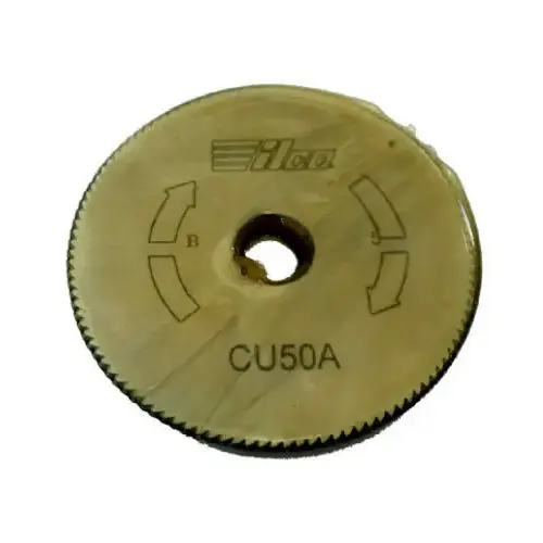 Key Machine Cutter, Milling Style, 3.15 In. Diameter, Ilco KD50A, KD71A, KD50C; Silca Bravo II, Bravo III, Bravo III w/EZ Jaw