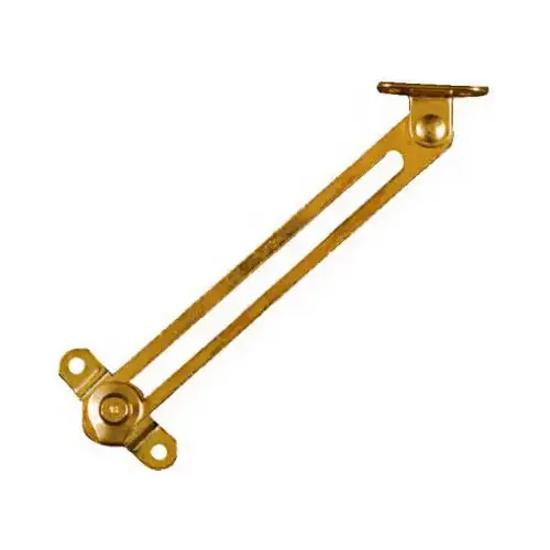 V1891 Friction Lid Support Brass Finish