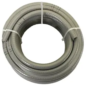 Southwire 55082603 1/2 in. x 100 ft. Liquidtight Flexible Metallic Titan Steel Conduit Gray